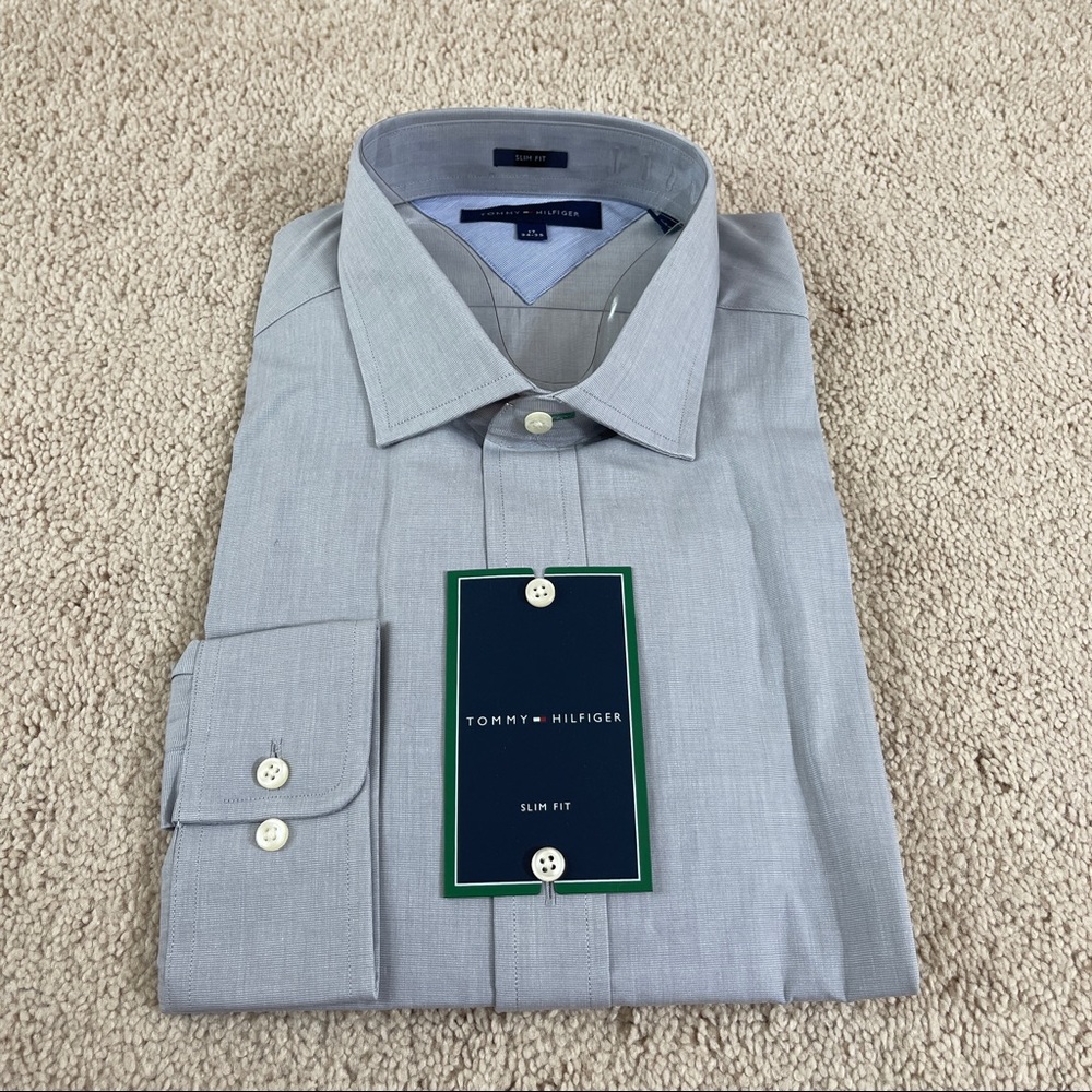 Tommy hilfiger slim fit dress shirt